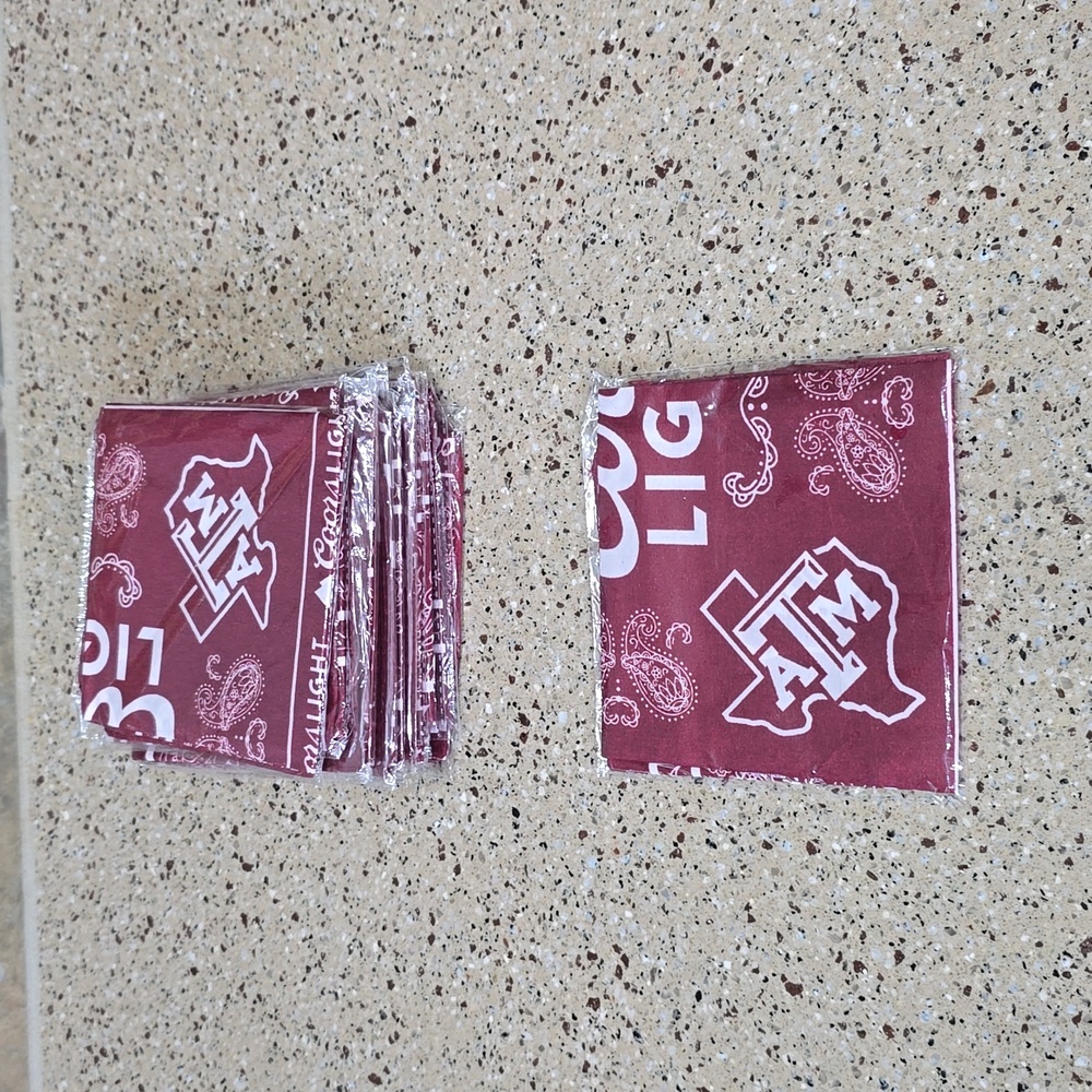 Texas A&M Coors Light Bandanas